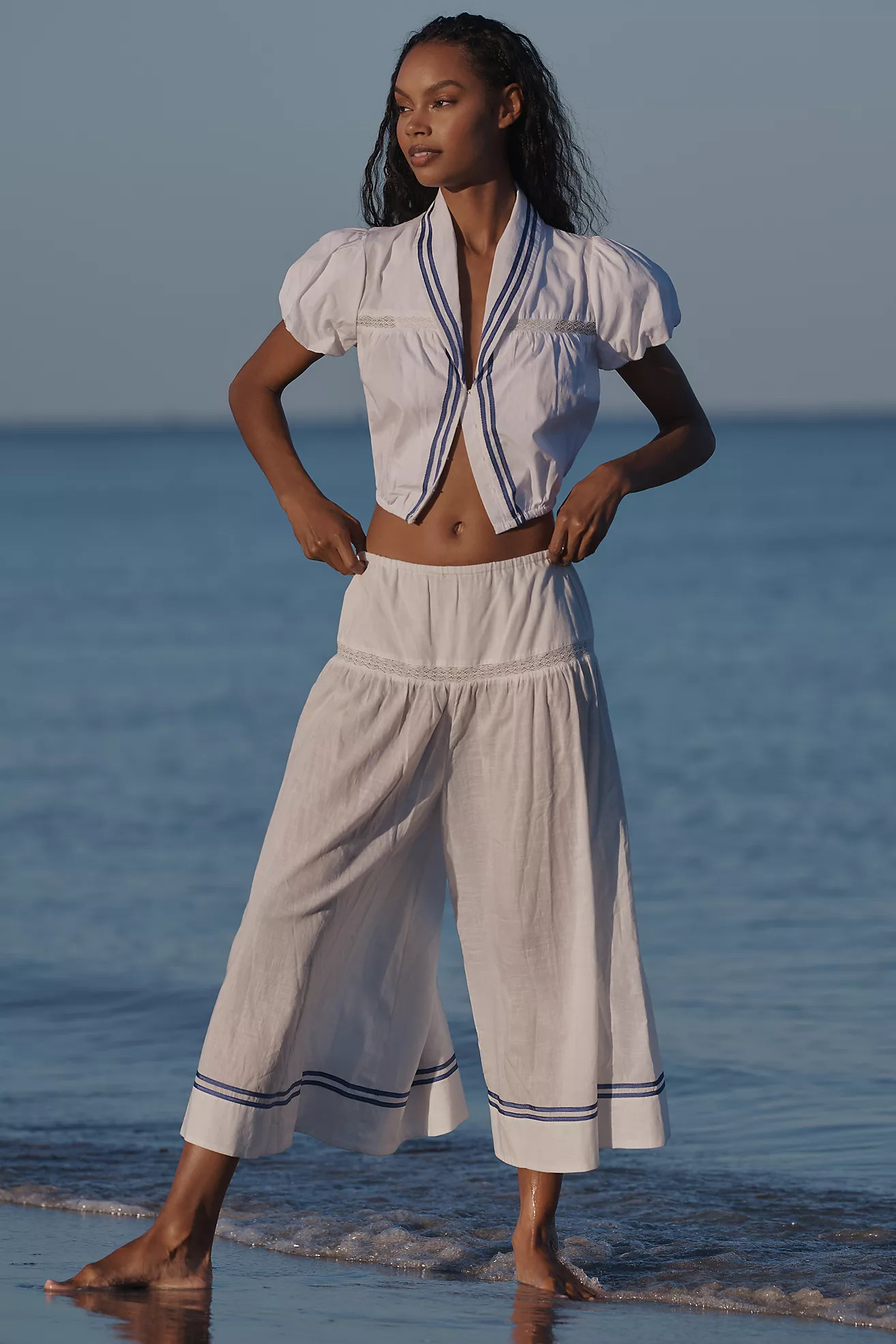 Celandine Beach Culotte Trousers | Anthropologie (UK)