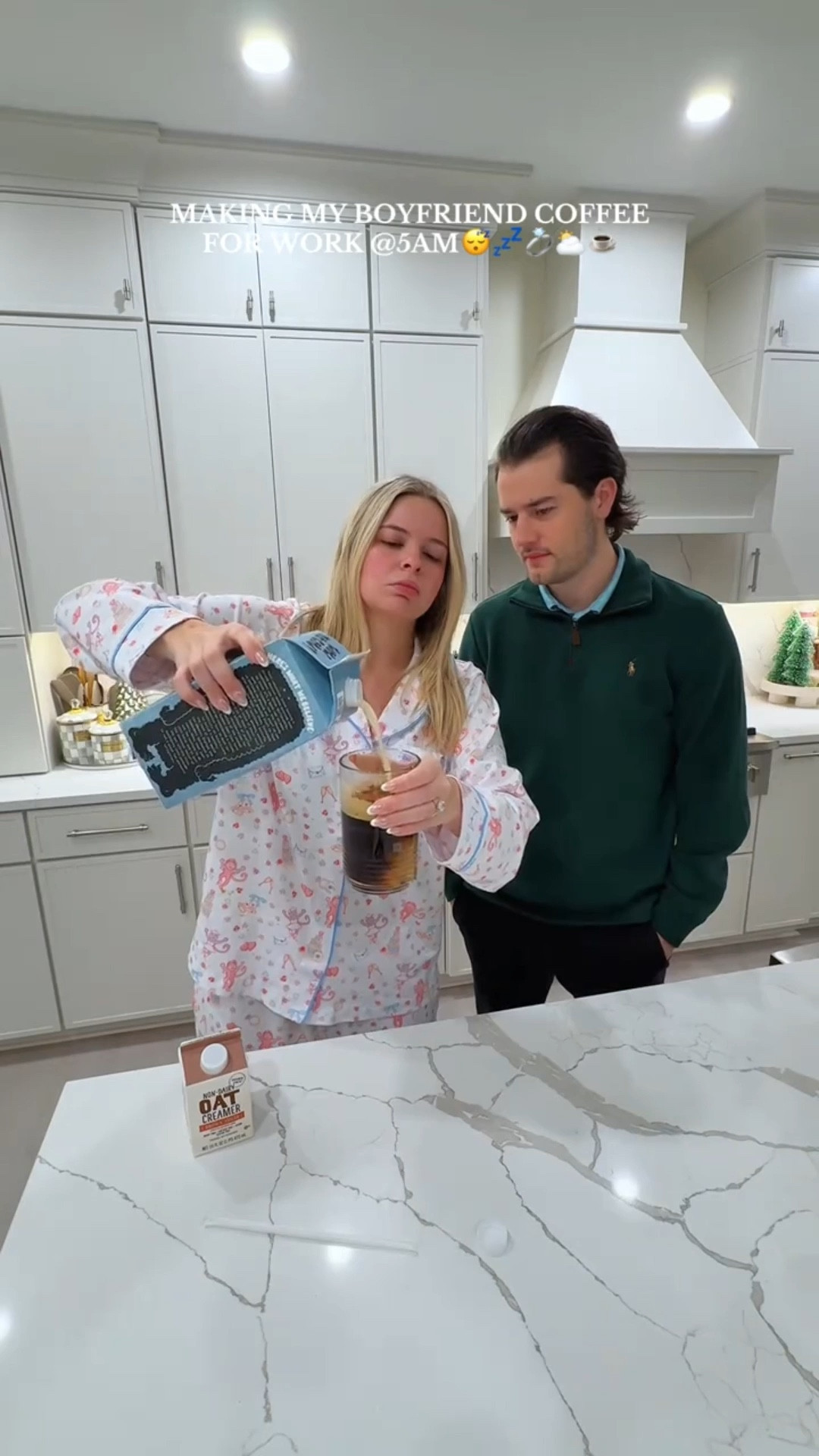 AM I FINALLY FREE?🥱💍💤 but now he expects breakfast…. #9to5 #morningvlog #engaged #sunrise #coffeeathome

#LTKmorningroutine #LTKootd #LTKdayinmylife