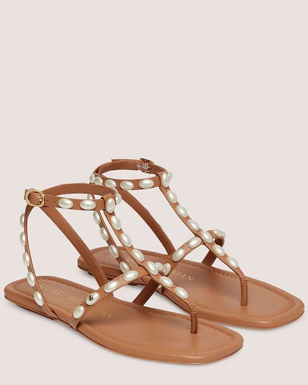 PEARLITA FLAT SANDAL | Stuart Weitzman (US)