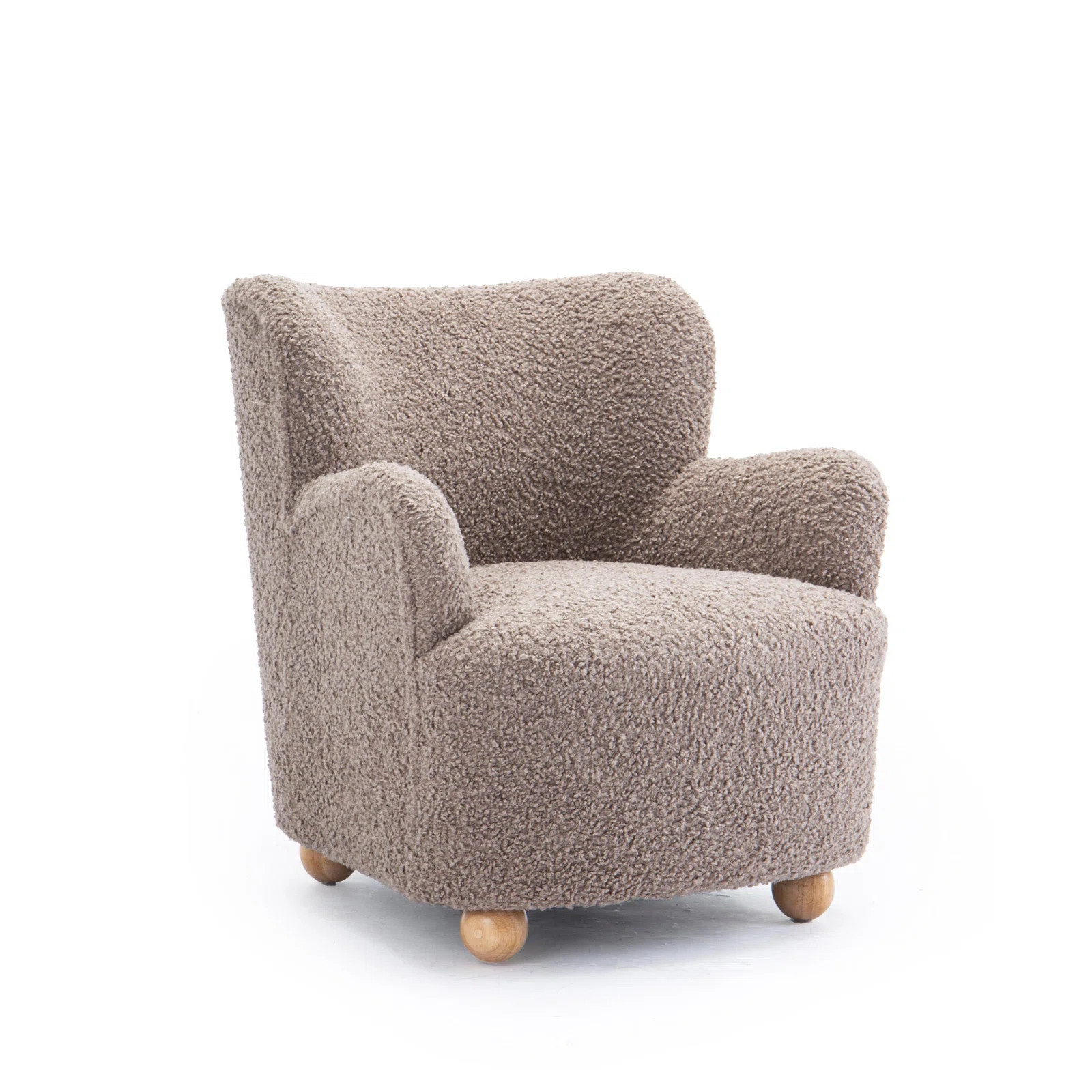 Sabrina Boucle Upholstered Accent Chair | Wayfair North America