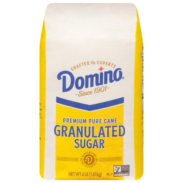 Domino Premium Pure Cane Granulated Sugar 4 lb. | Instacart