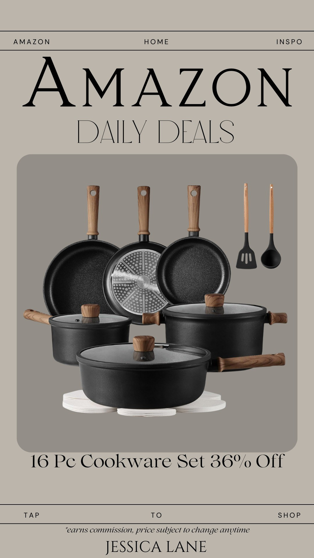 A complete cookware refresh in one set—durable, versatile, and perfect for everyday cooking. #amazonfinds #kitchenessentials #ltkhome

#LTKSaleAlert #LTKHome #LTKGiftGuide