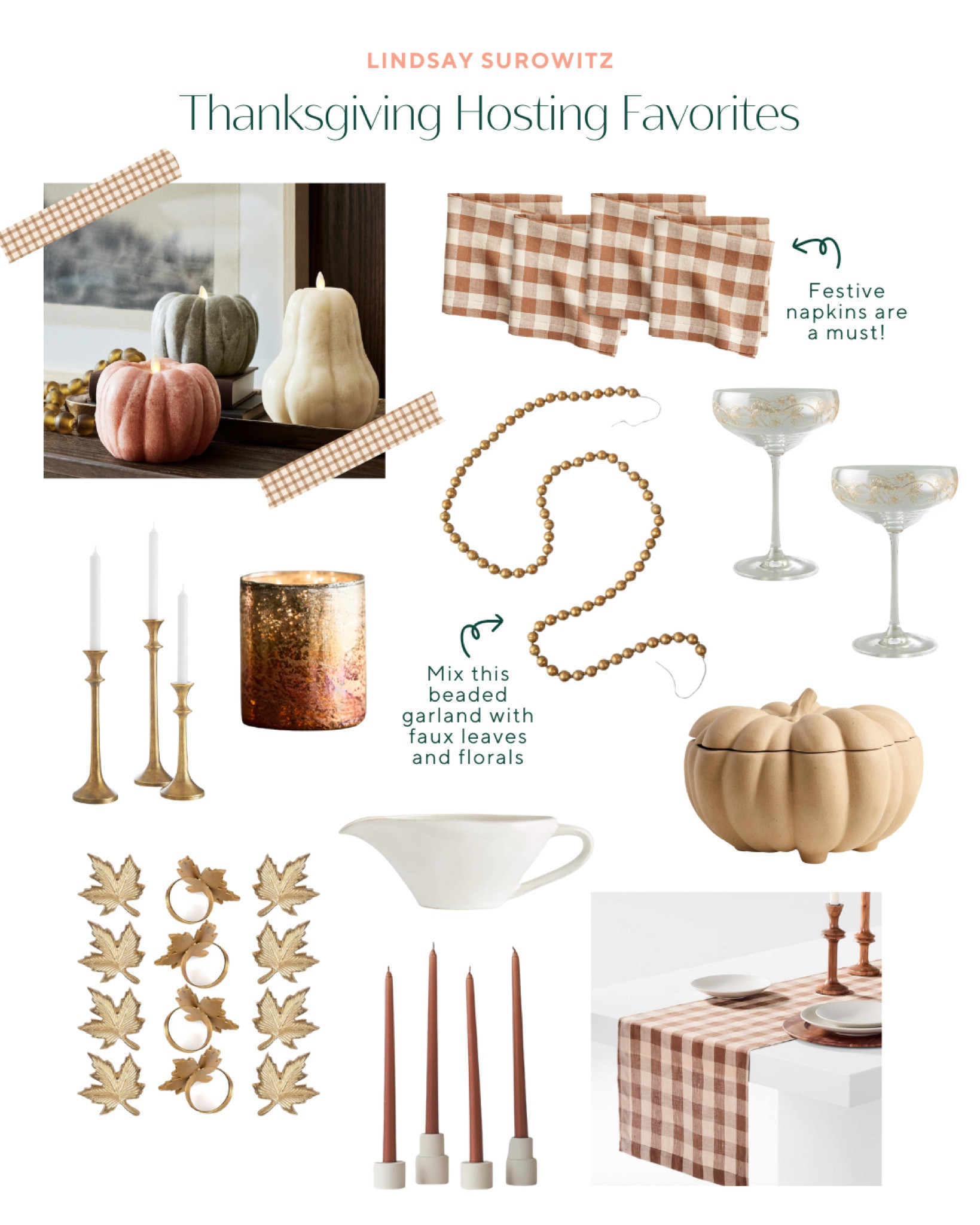 Thanksgiving hosting favorites 🤎

#LTKSeasonal #LTKHome #LTKHoliday