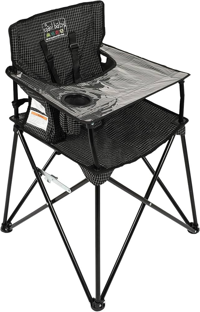 ciao! baby Portable High Chair for Babies and Toddlers, Compact Folding Travel High Chair with Ca... | Amazon (US)