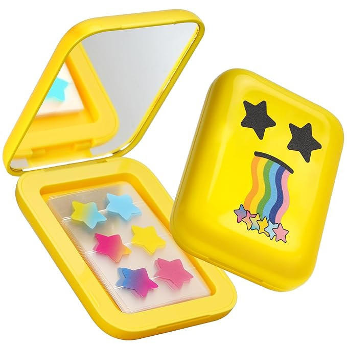 AUSLKA Star Pimple Patches - 150 Count - Hydrocolloid Pimple Patches,Cute Star Shape, 6 Colors,Sp... | Amazon (US)