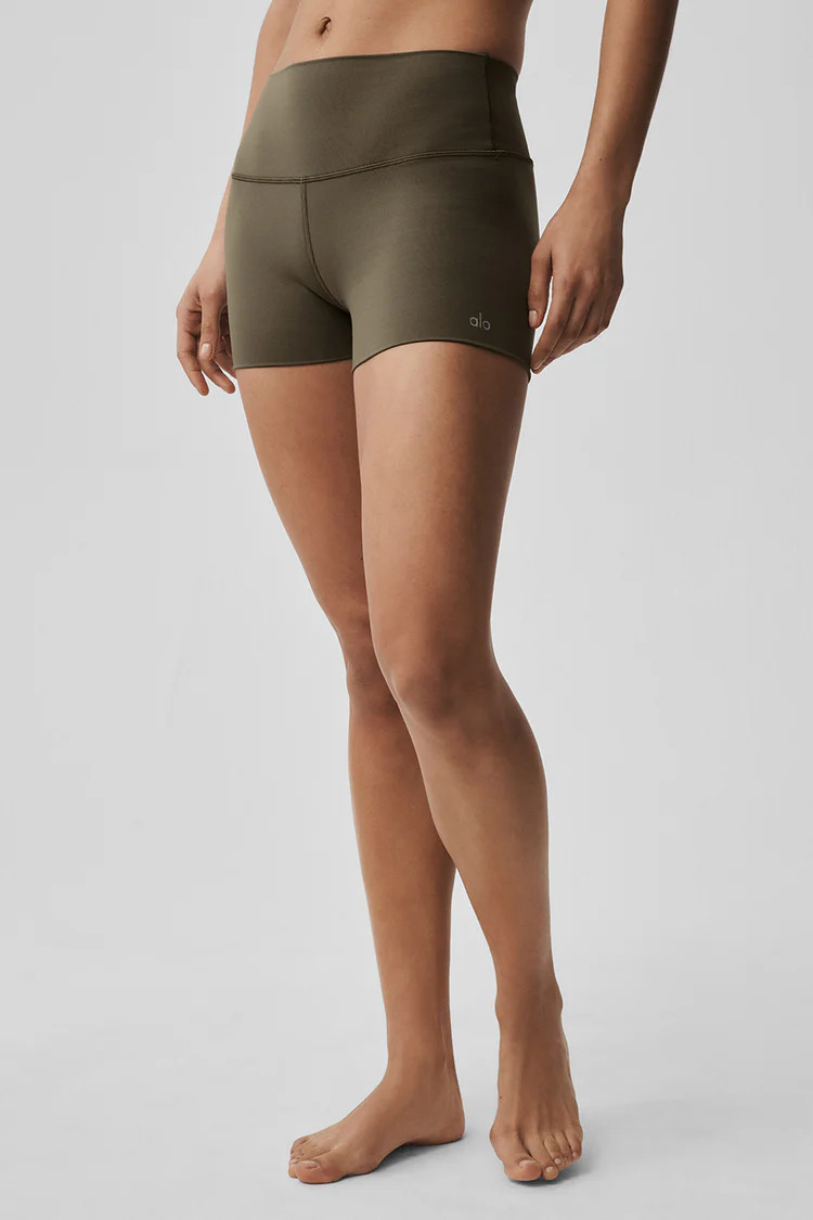 3" ALO Softsculpt High-Waist Precision Short | Alo Yoga (US)