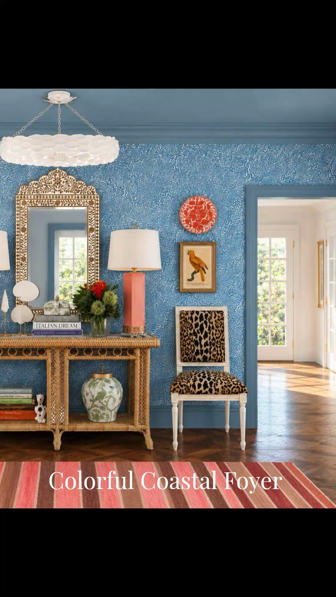 Obsessing over colors and patterns lately! Loving this foyer design for a beach house

#LTKdayinmylife #LTKHome #LTKSaleAlert