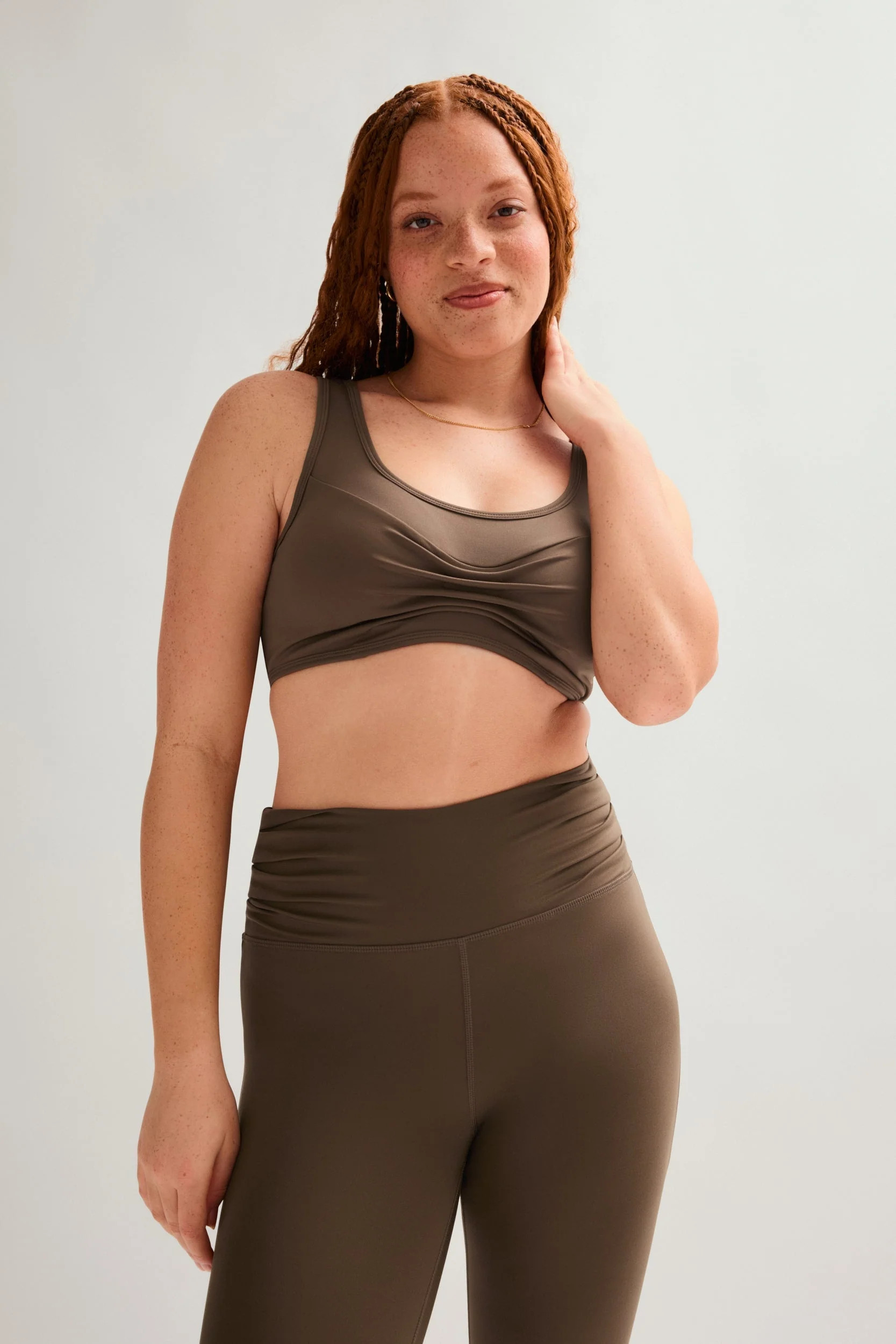 Café Kiki Pleated Bra | Girlfriend Collective