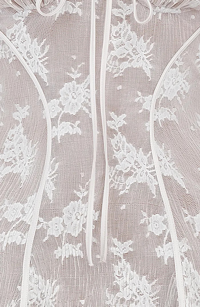 Analissa Long Sleeve Lace Minidress | Nordstrom