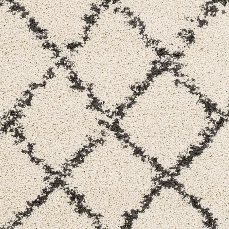 Jerome Geometric Charcoal/Beige Area Rug | Wayfair North America