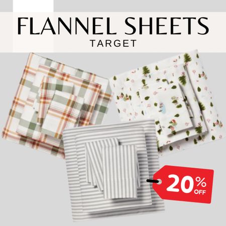 My favorite flannel sheets are on sale 20% off until Nov 12th

#LTKsalealert #LTKSeasonal