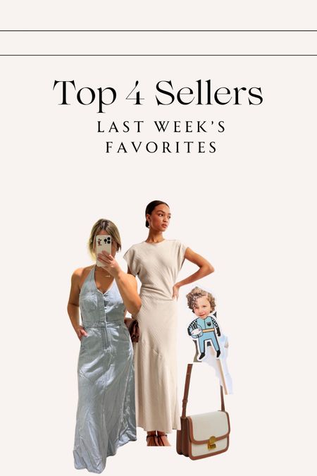 Last weeks — top 4 best sellers✨ 

#bestsellers #topsellers #abercrombiestyle #dresses #targetstyle #targetdress #denimdress #cupcaketoppers #personalized #etsyfinds #targetfinds #affordablefinds #trendybag #mango #mangobags #nordstromfinds 

#LTKFamily #LTKStyleTip #LTKFindsUnder100