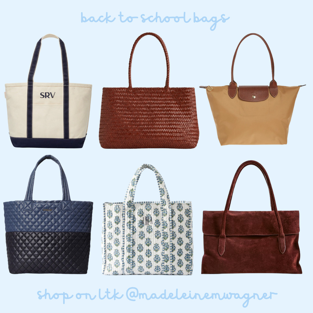 Back to school bags! Shop here


back to school bags, college tote bags, chic school bags, campus essentials, stylish work bags, everyday totes, fall bags 2025, school bag roundup, LTK back to school,  canvas tote with monogram, woven leather tote, Longchamp Le Pliage tote, quilted nylon tote, block print floral tote bag, suede fold-over tote 

 #LTKSeasonal #LTKStyleTip #LTKItBag