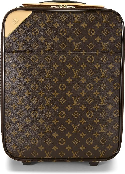 Amazon.com: Louis Vuitton, Pre-loved Monogram Canvas Pegase 50, Brown : Amazon Luxury | Amazon (US)