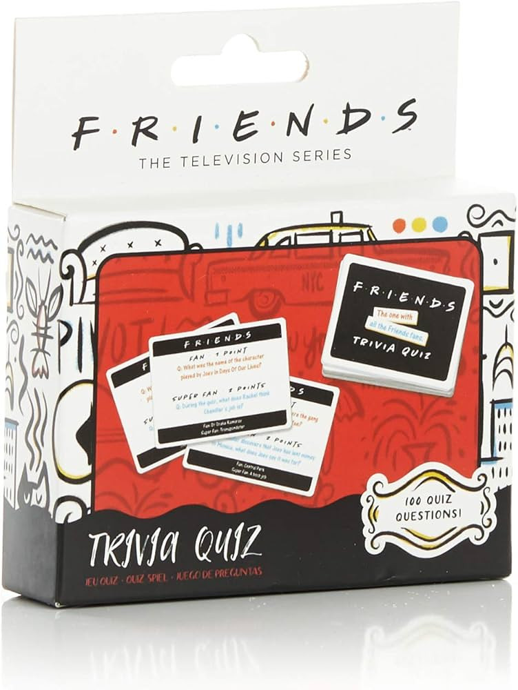 Paladone Friends TV Show Trivia Quiz Game with 100 Questions | Amazon (US)