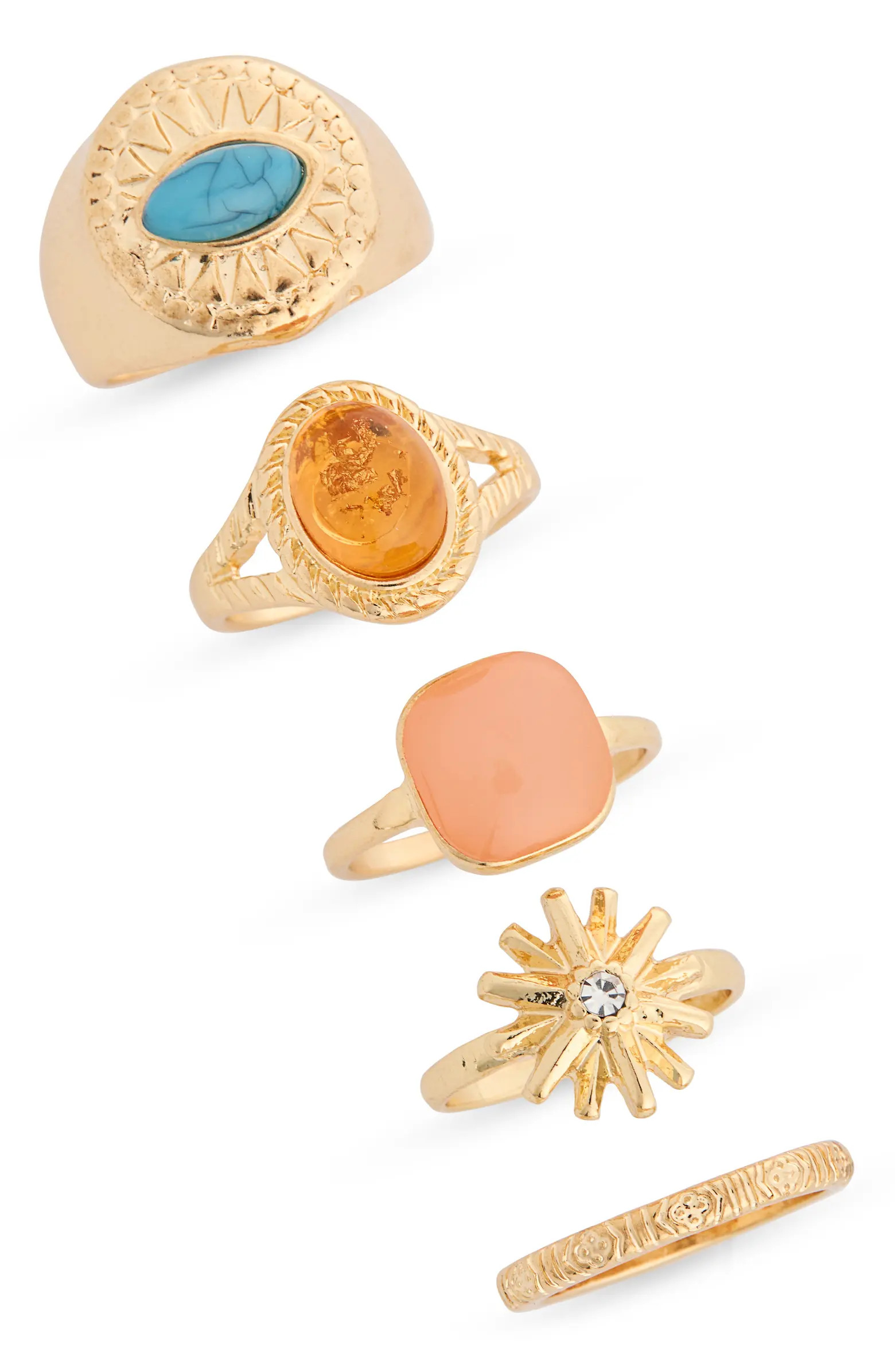 Set of 5 Rings | Nordstrom