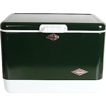 Coleman Cooler | Steel-Belted Cooler Keeps Ice Up to 4 Days | 54-Quart Cooler for Camping, BBQs, ... | Amazon (US)