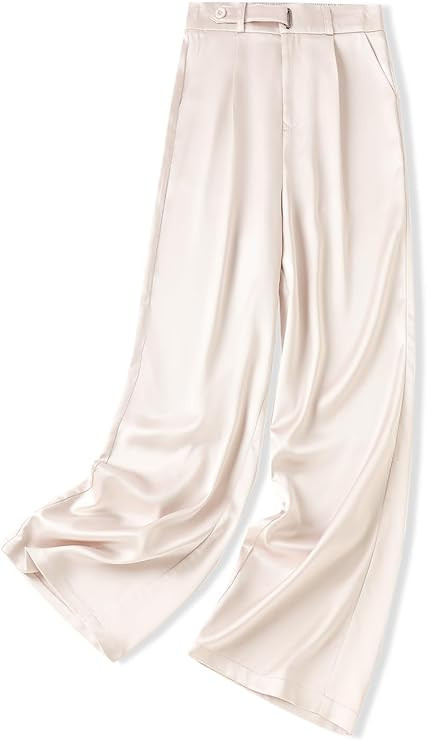 Betusline Women's Wide Leg Pants Business Casual Straight Office Trousers for Women, X-Small-3X-L... | Amazon (US)