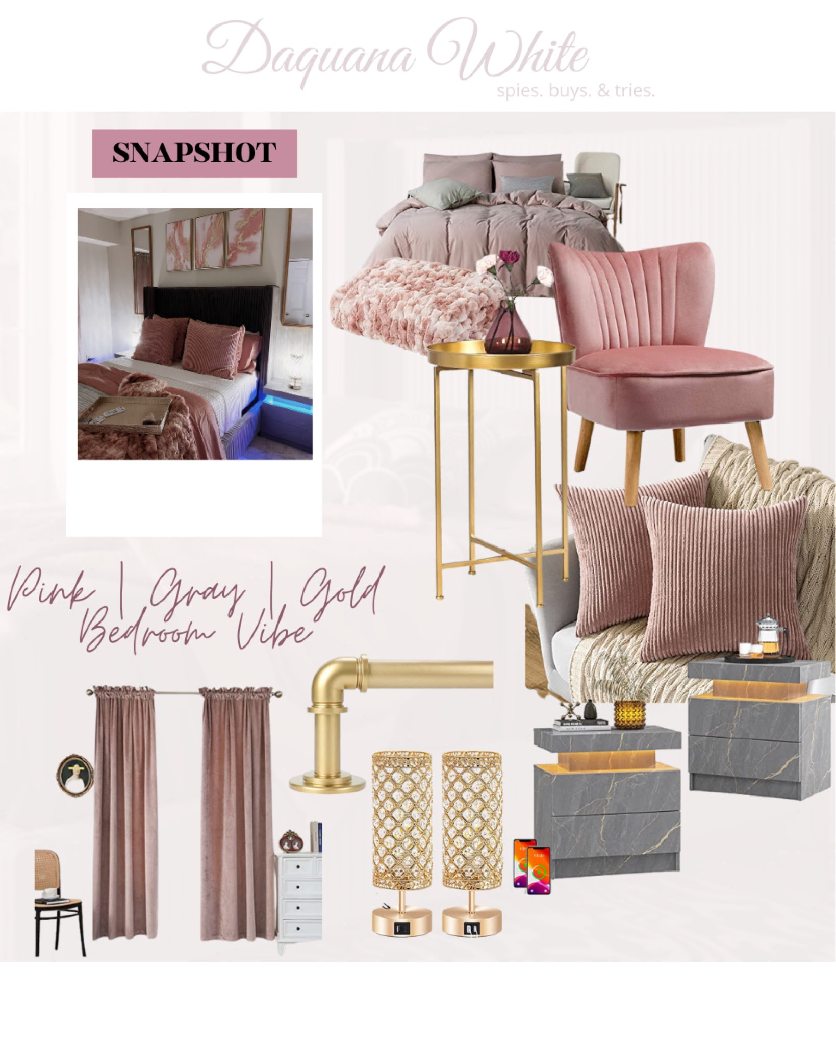 I had the freedom to design an entire bedroom from scratch and it turned out so beautiful! I’ve seen a lot of gray, pink and silver inspo but the gold instead of silver hit different! 

#LTKfamily #LTKhome #LTKFind