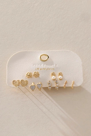 Dreamer Gold-Plated Stud Earring Set | Free People (Global - UK&FR Excluded)