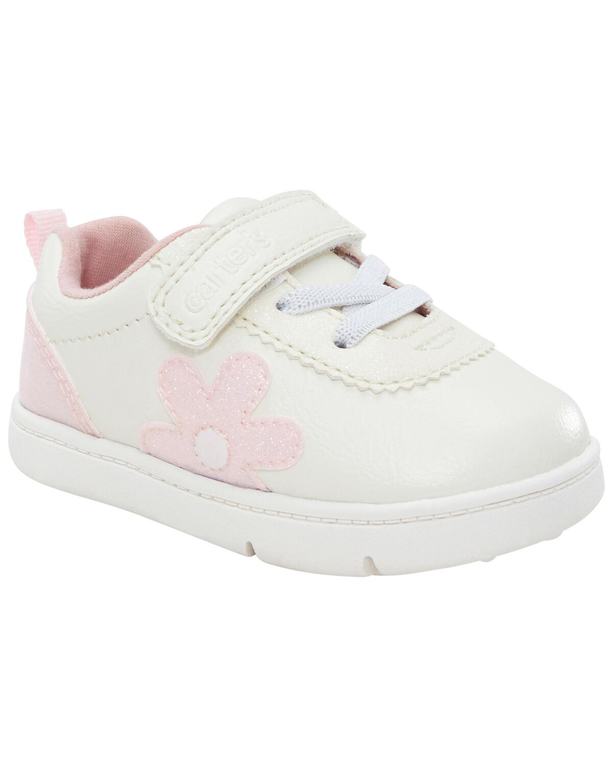 White Baby Every Step Sneaker | carters.com | Carter's
