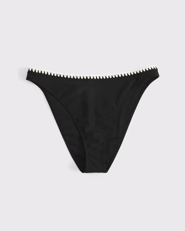 Mid Rise High-Leg Moderate Bottom | Abercrombie & Fitch (US)