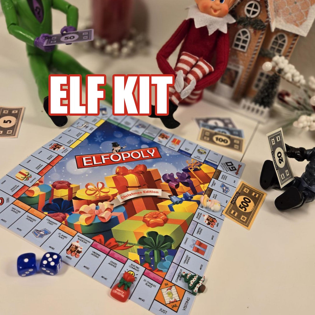 24 Day Christmas Elf Kit 2025: Pre-planned Activities & Props - Etsy | Etsy (US)