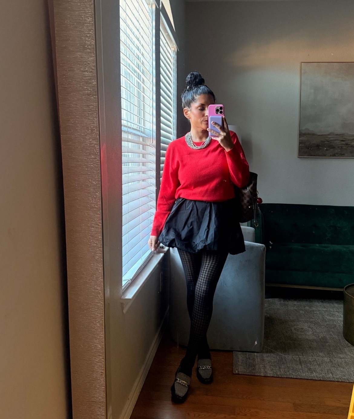 If you’ve been waiting for a sign to refresh your closet… this is it. ❤️🖤
Obsessed with this cozy red sweater + satin mini combo, and these chic chain-detail loafers are the real MVP (so comfy and so cute!)

#jcrew #sweater #skirt

#LTKootd #LTKStyleTip #LTKBeauty