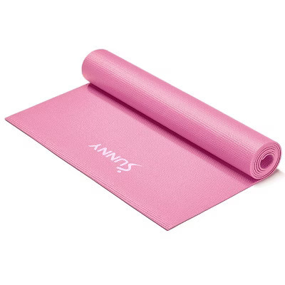 Sunny Health & Fitness Thin Yoga Mat for Health & Fitness- Pink – NO. 031-PK | Target