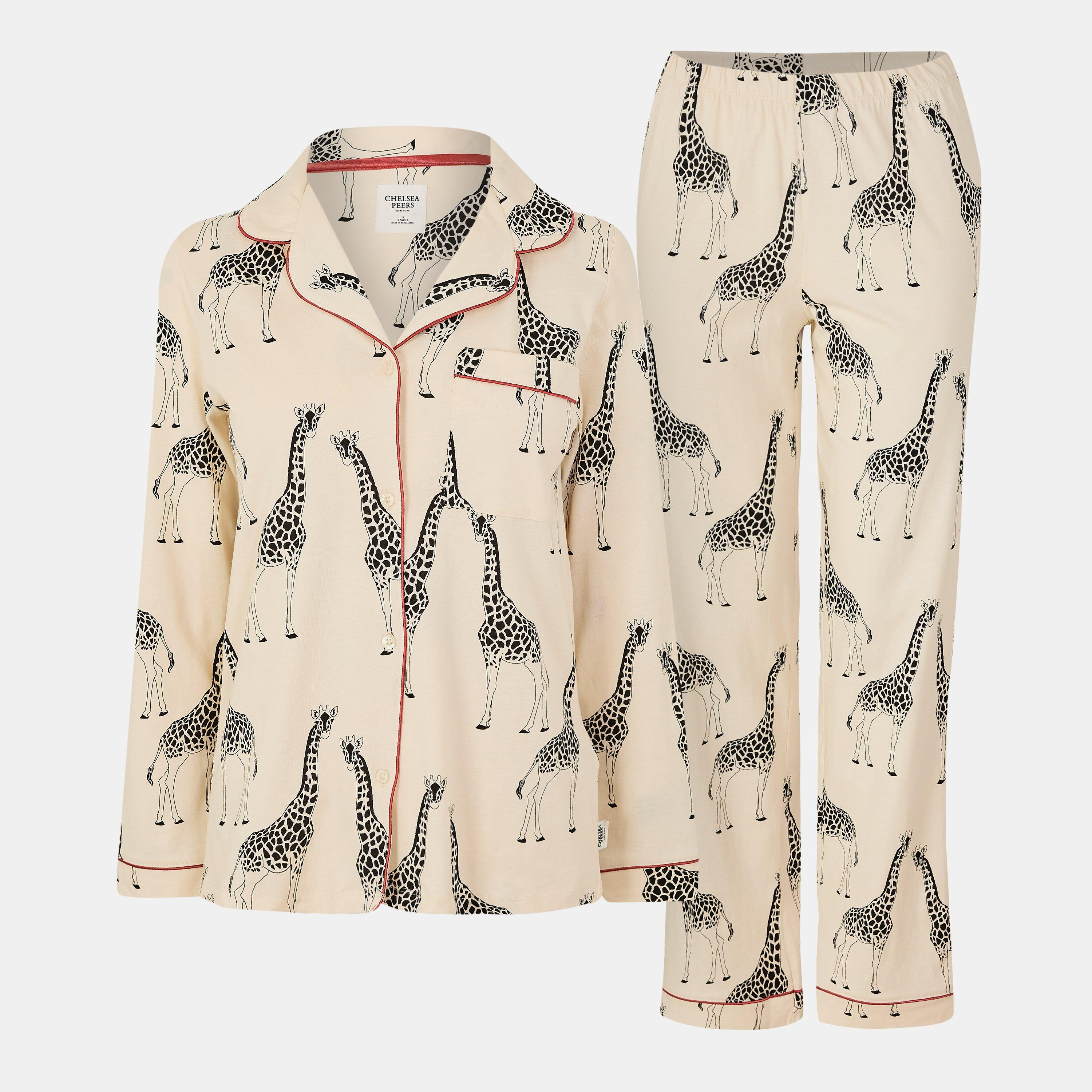 Chelsea Peers Women's Sparkle Star Button Front Long Sleeve Pyjama Set | House of Fraser UK