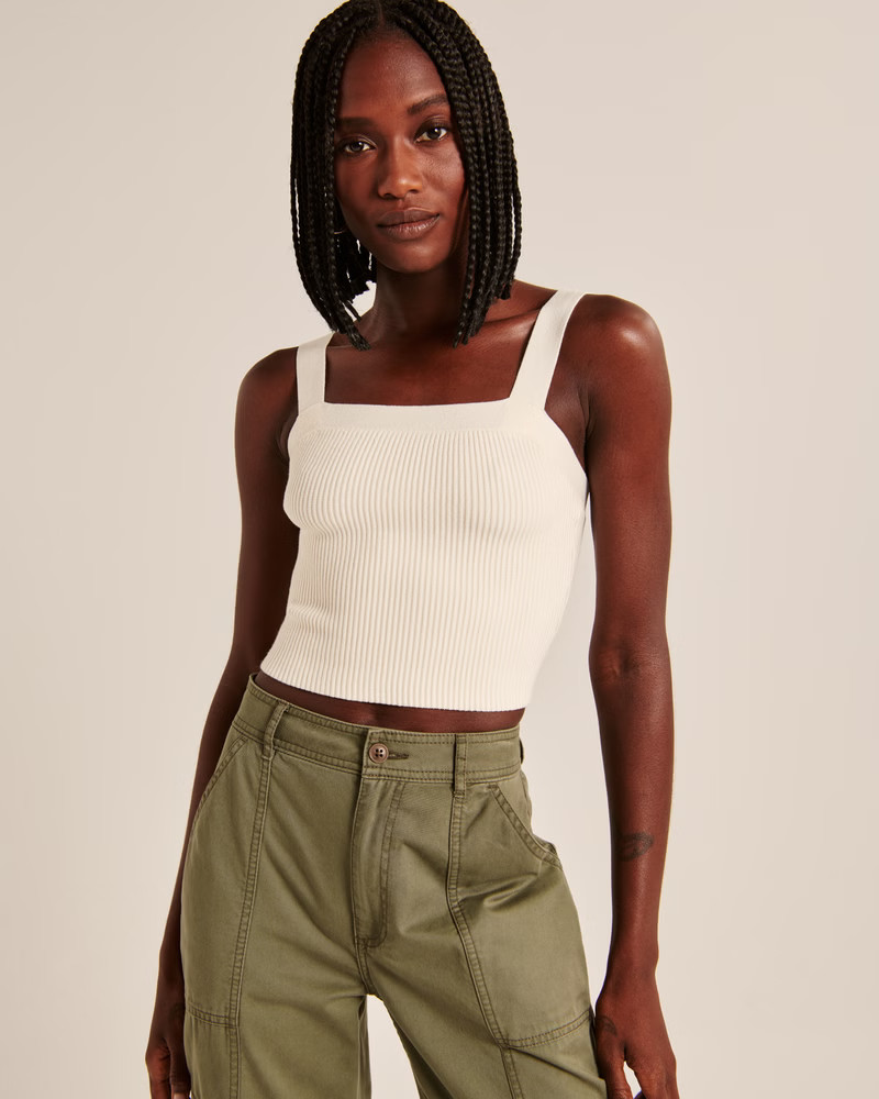 Ottoman Squareneck Tank | Abercrombie & Fitch (US)