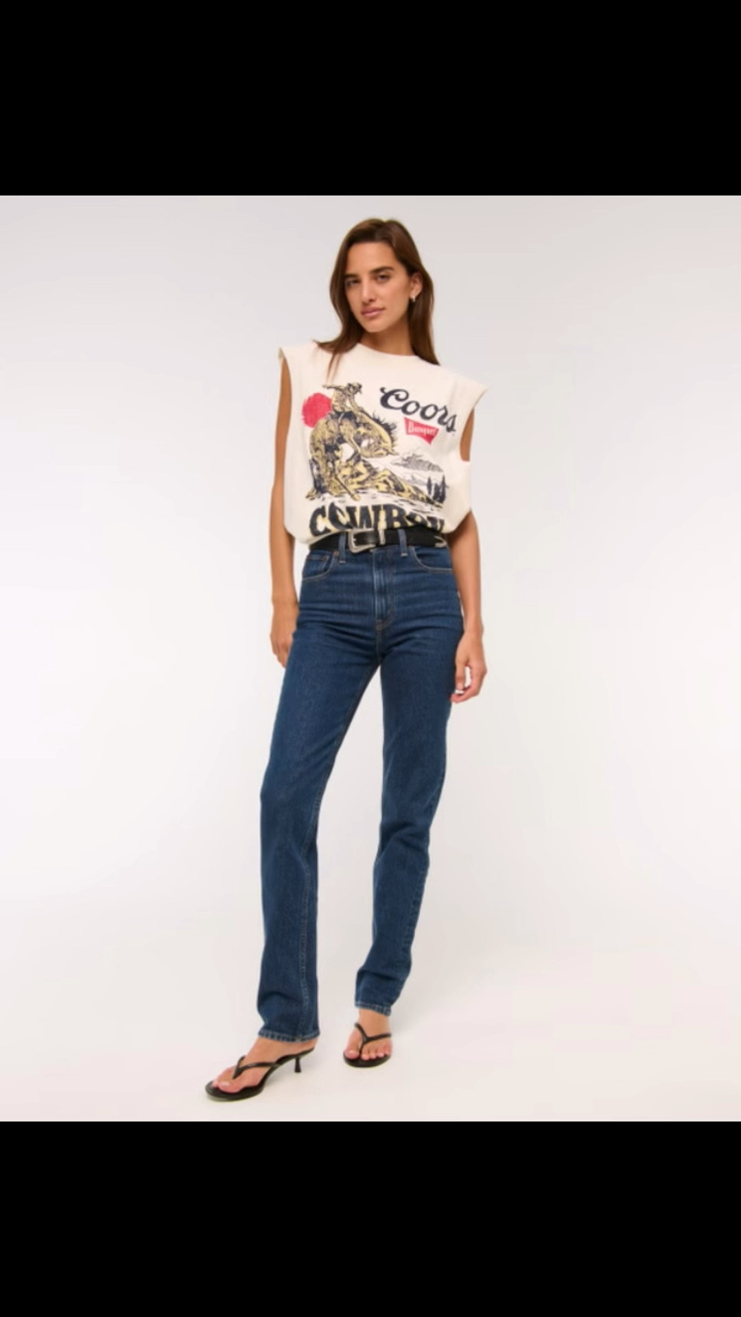 Ultra High Rise 90s Straight Jean
