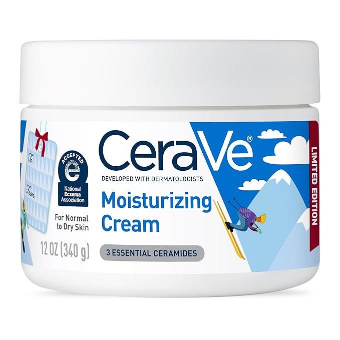 CeraVe Après Ski Moisturizing Cream, Body and Face Moisturizer for Dry Skin, Hyaluronic Acid and... | Amazon (US)