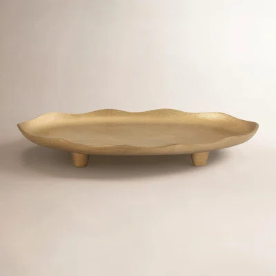 Roselyn Metal Tray | Wayfair North America