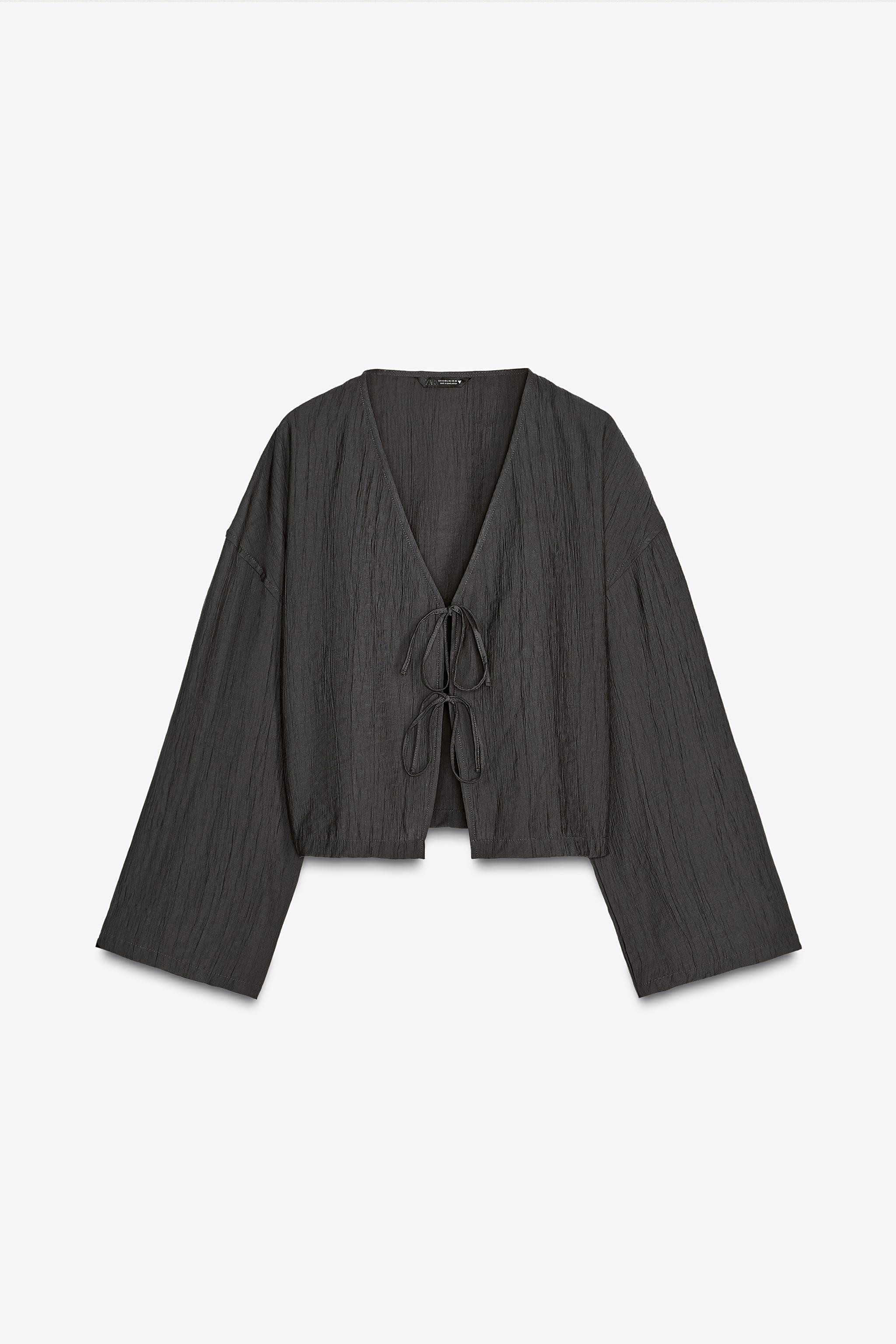 KIMONO IM KNITTERLOOK | Zara DE