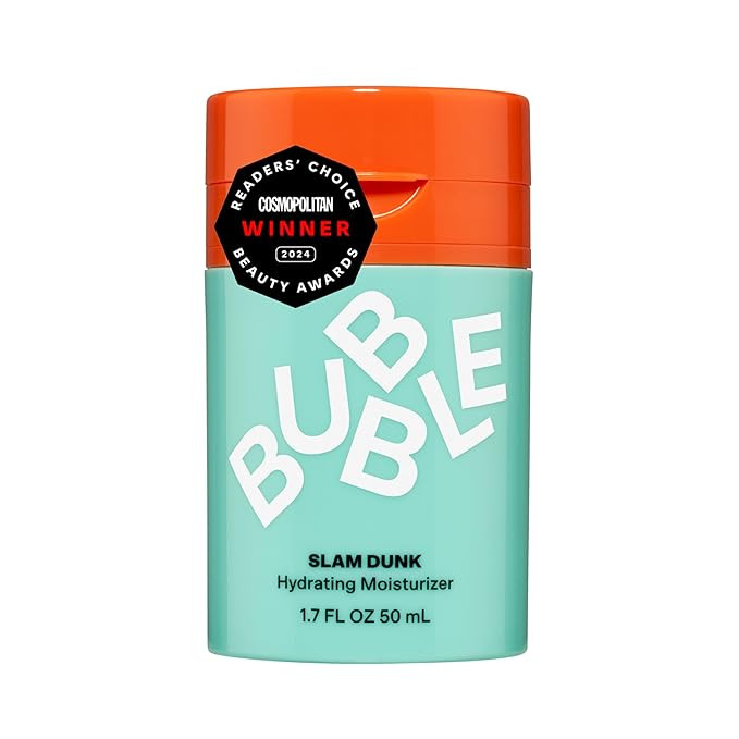 Bubble Skincare Slam Dunk Face Moisturizer - Hydrating Face Cream for Dry Skin Made with Vitamin ... | Amazon (US)
