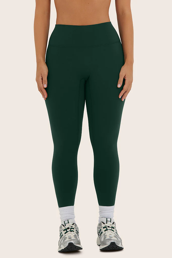 SPORTBODY® SPORTY MID-RISE LEGGINGS - BEETLE | SET Active