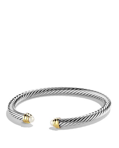 David Yurman Cable Classics Bracelet with Pearls and Gold Jewelry & Accessories | Bloomingdale's (US)