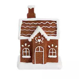 Buy Habitat Gingerbread Cottage Nightlight Christmas Decoration | Christmas table and room decora... | Habitat UK
