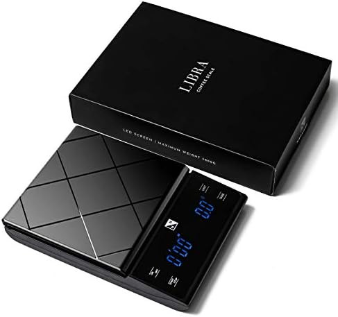 Libra Digital Coffee Scale/ Food Scale/ Kitchen Scale with Timer Easy Touch for Manual Brew Pour ... | Amazon (US)