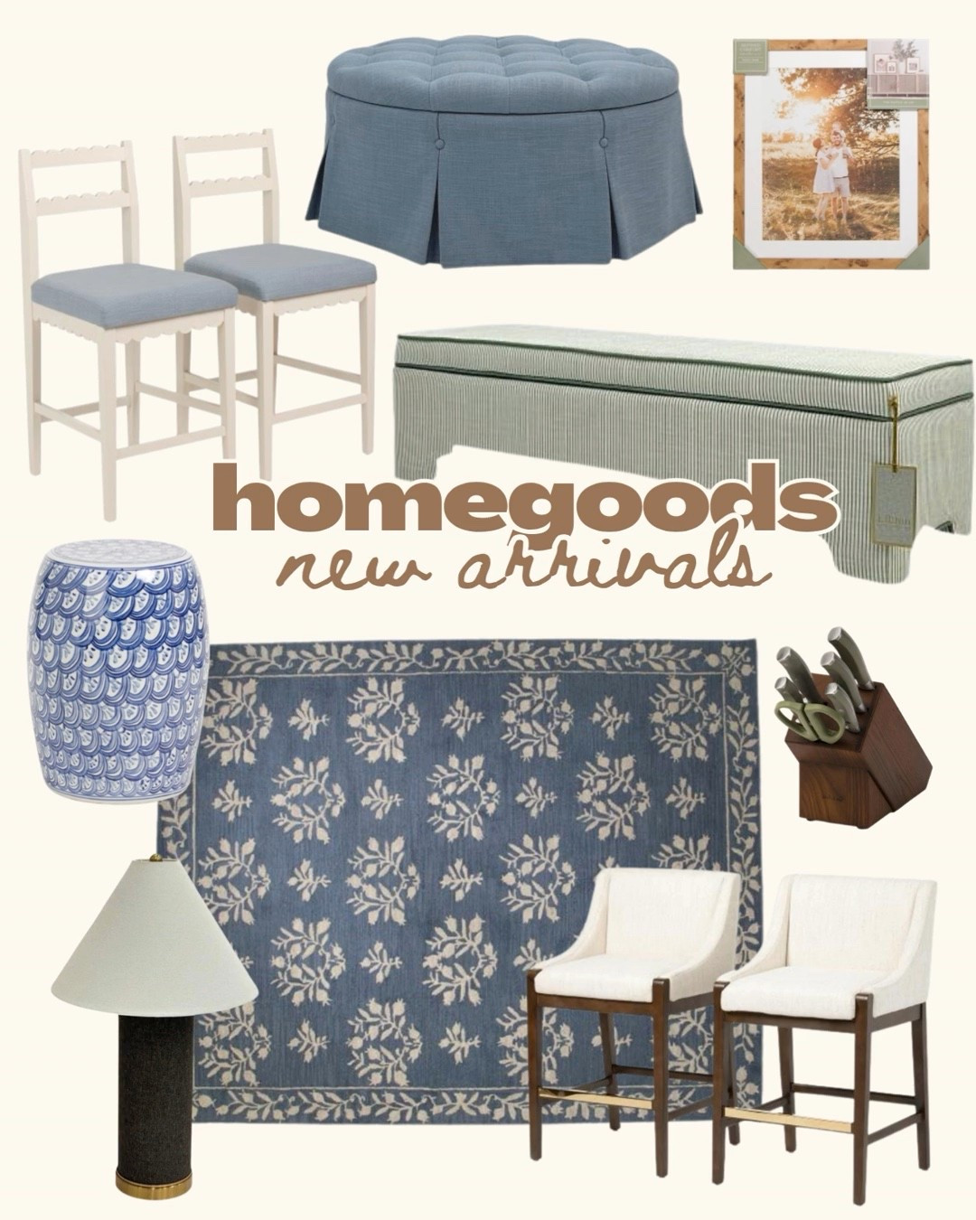 Homegoods new arrivals are here!  

Home decor, area rug, lamps, bench, ottoman, southern living, southern style

#LTKHome