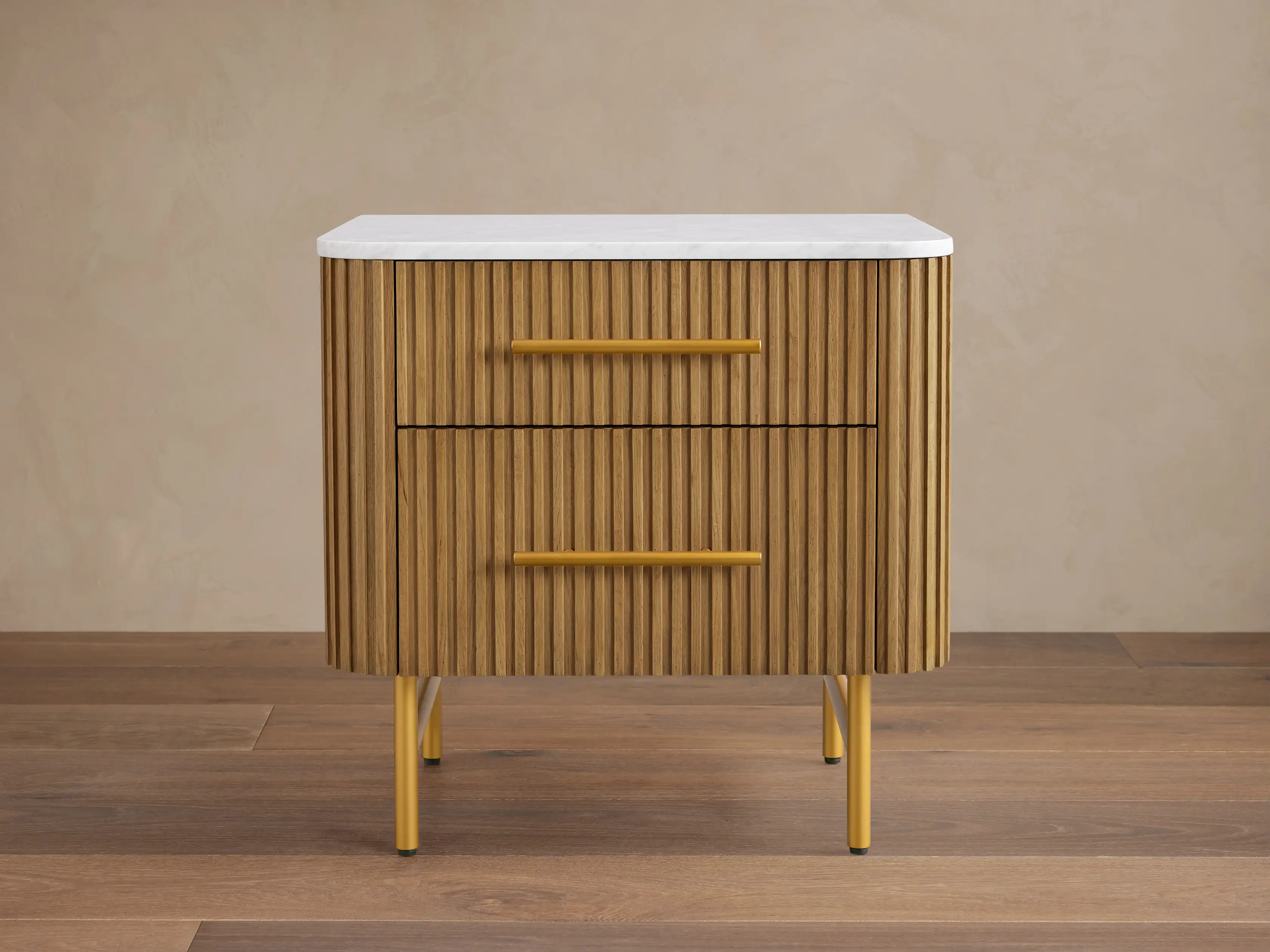 Finnley Closed Nightstand | Arhaus