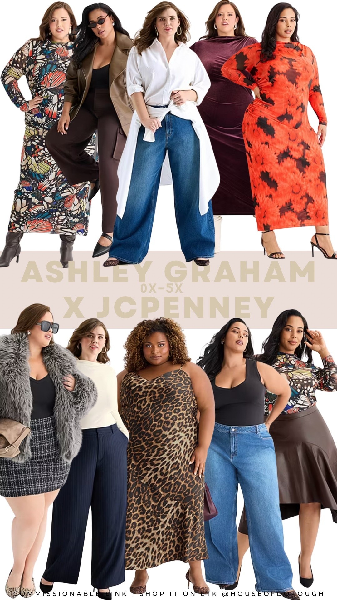You guys!!!! I am IN LOVE with this new Ashley Graham JCPenney collection! The quality and style is amazing! I haven’t gotten to try it on yet but I heard it’s a little generous. I did get to see it IRL and feel it — it is GOOD!!! 👌 I’m ordering a 1X for most things (and I’m 5’8 18/20/2X for reference)!! Currently on sale for 25% off! Great workwear and trendy chic pieces for fall… also the COATS?! In love! Sizes 0X-5X! 

#LTKFindsUnder50 #LTKMidsize #LTKPlusSize