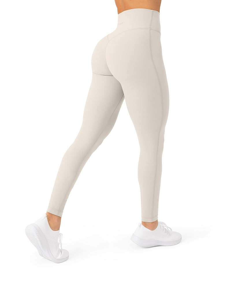 PAVOI ACTIVE Buttery Soft Workout Leggings for Women - High Waisted No Front Seam Gym Leggings Yo... | Amazon (US)