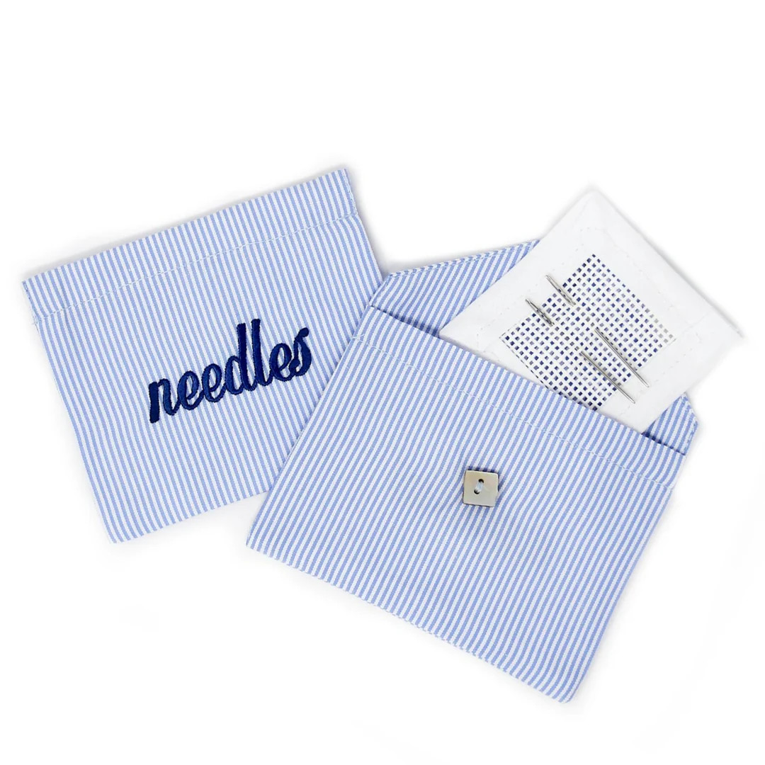 Embroidered Needle Holder | Greystone Needlepoint