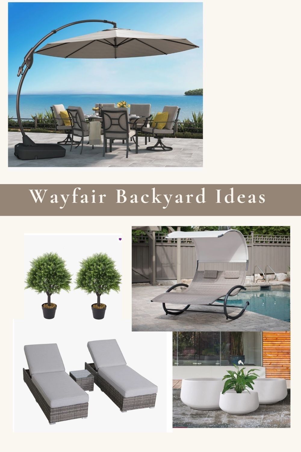 Looking to refresh my backyard and these pieces look amazing 

#LTKHome #LTKSeasonal