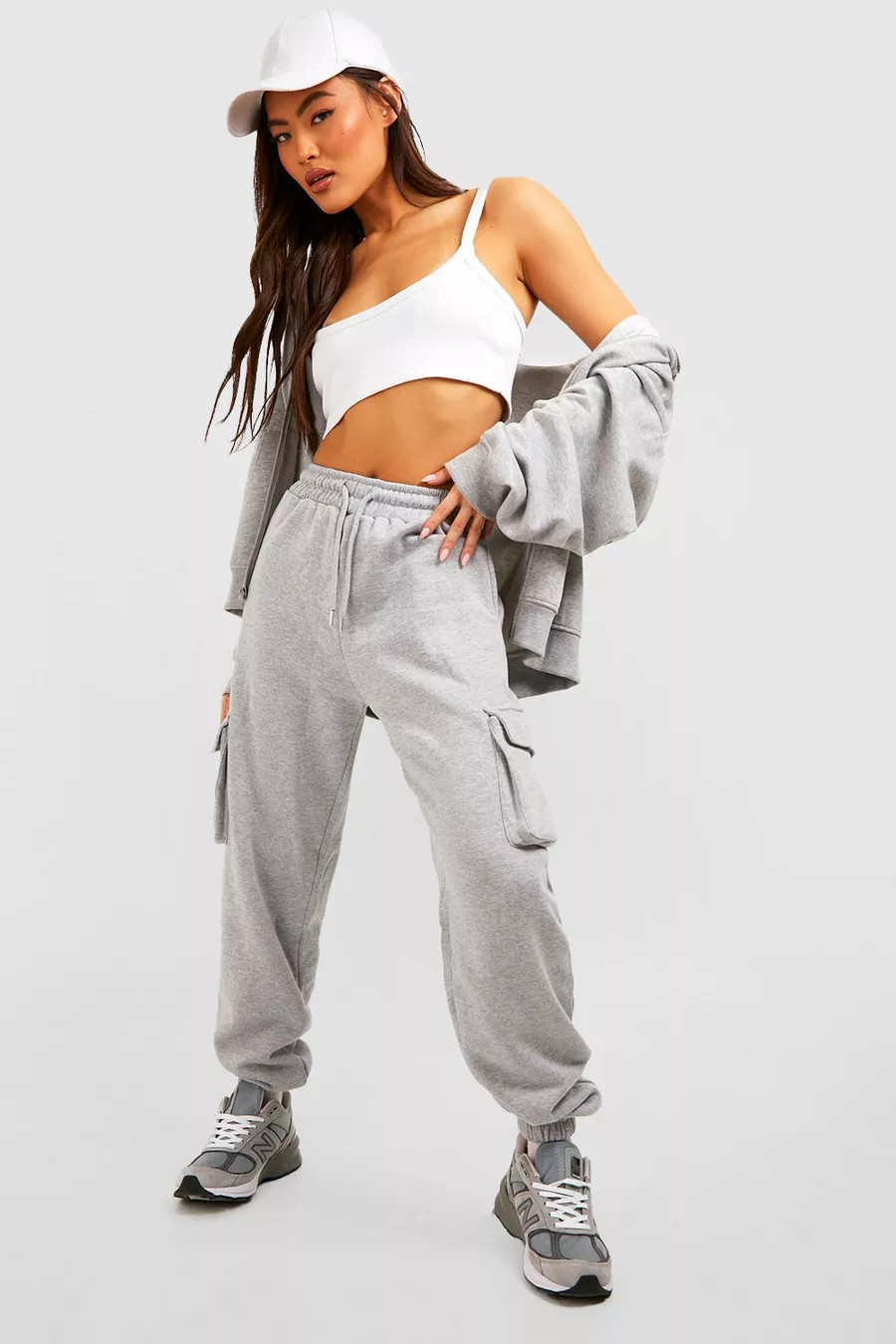 Jogging cargo oversize | Boohoo.com (FR)