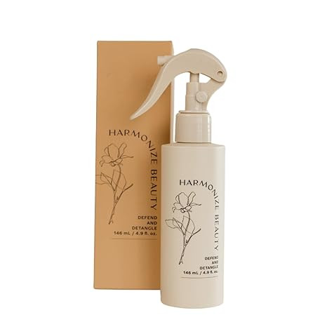 Harmonize Beauty Leave-In Conditioner - 3-in-1 Detangler & Heat Protectant Spray - Sulfate-Free -... | Amazon (US)