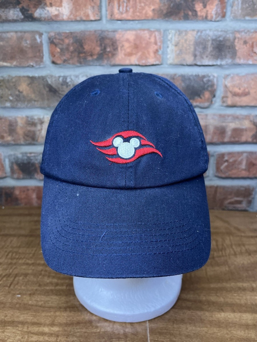 Disney Cruise Line Mickey Mouse Embroidered Logo Navy Blue Adult Strapback Hat | eBay | eBay US