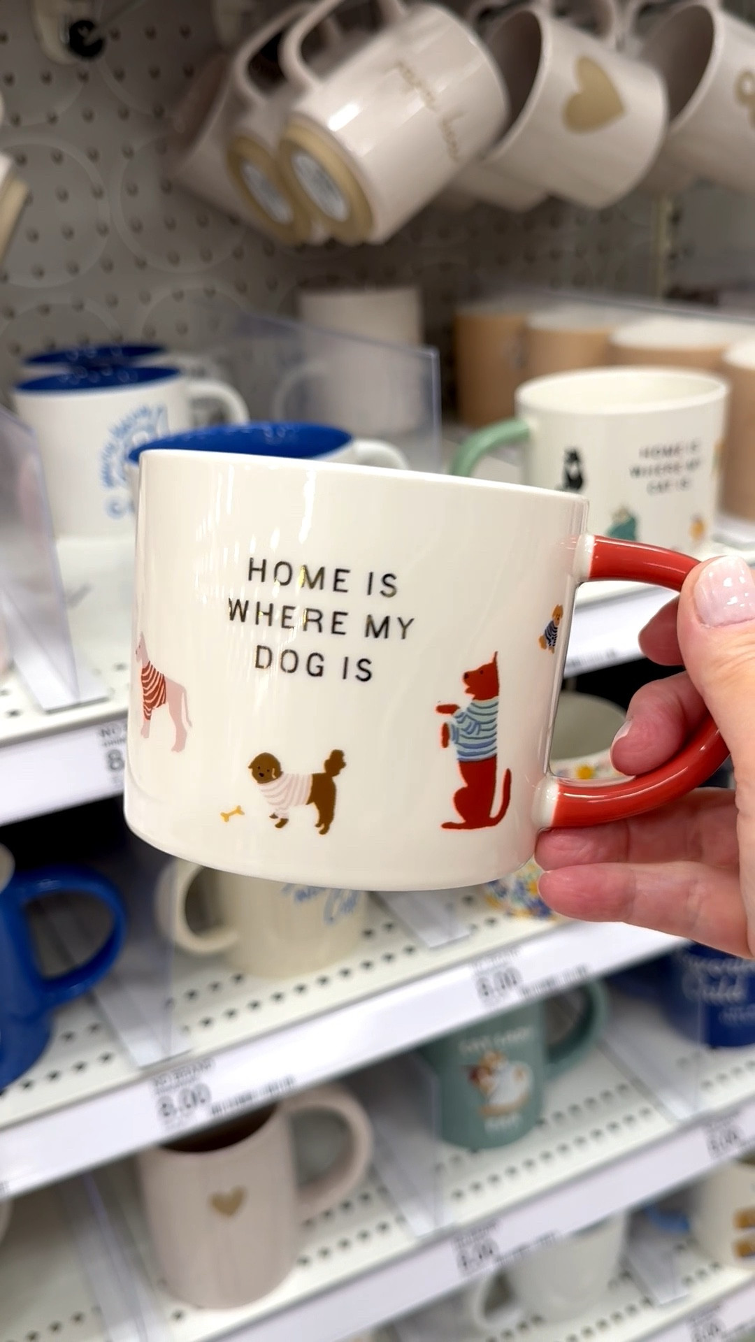 For all the dog Moms and dog Dads…truer words have never been spoken. 🐩

This is such a cute mug featuring a red handle and images of different dog breeds. 🦮

And if you’re a mosaic artist, it would also be fun to use pieces of this mug in a mosaic….but only if it broke on its own first. 😉 For mosaic tips, tutorials + inspiration please visit my YouTube channel: YouTube.com/julieweilbacher, and follow @julieweilbacher on Instagram.

#cutecoffeemug #giftsfordogmoms #giftsfordogdads #dogmug #homeiswheremydogis #target #giftsfodogowners #mosaicc

#LTKHome #LTKMothersDay
